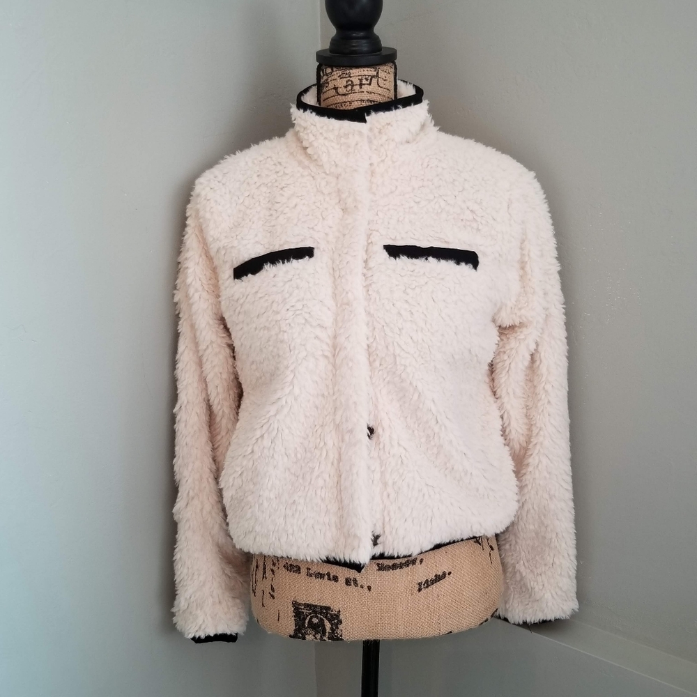 Thread & Supply Fleece Snap Jacket
